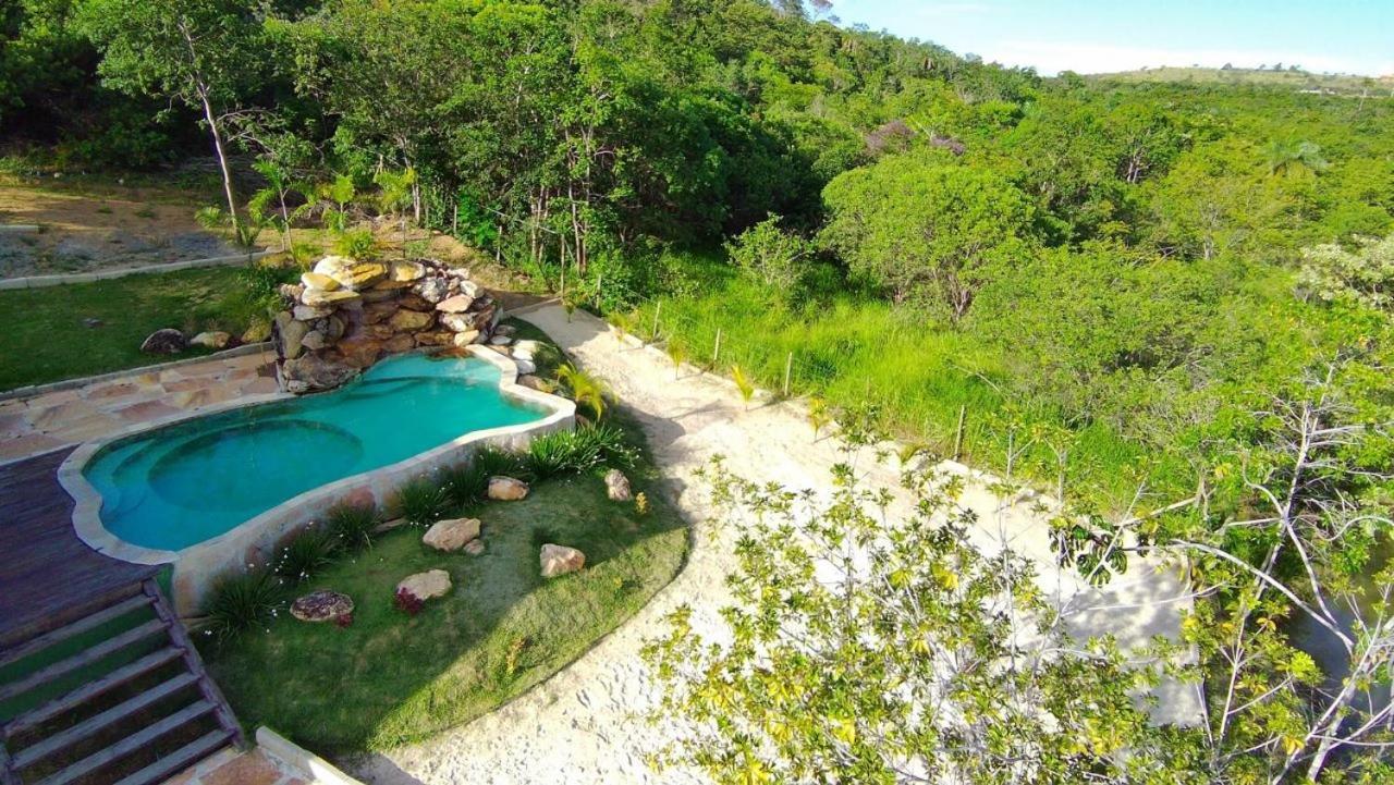 Chale Defronte Lagoa Na Serra Do Cipo Proximo A Cachoeira Grande, Cachoeira Do Pedrao E Cachoeira Veu Da Noiva Jaboticatubas Exterior foto